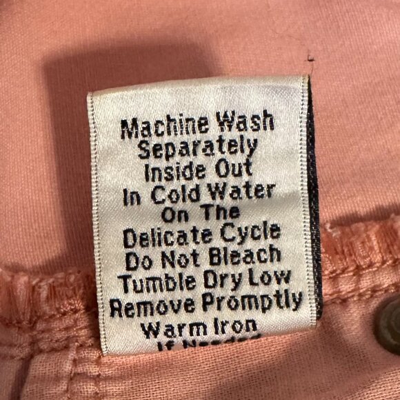 CAbi Nectar Pink Stretch Skinny Jeans - Style #224 - Size 6 - Picture 8 of 8